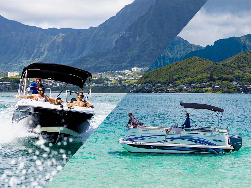 Double boat adventure for 6–12 guests—perfect for family trips, reunions, or team retreats.